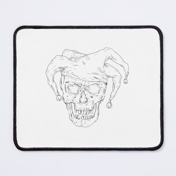 Item preview, Court Jester Skull Drawing  designed and sold by Shifa19.
