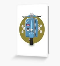 Scooter One Greeting Card