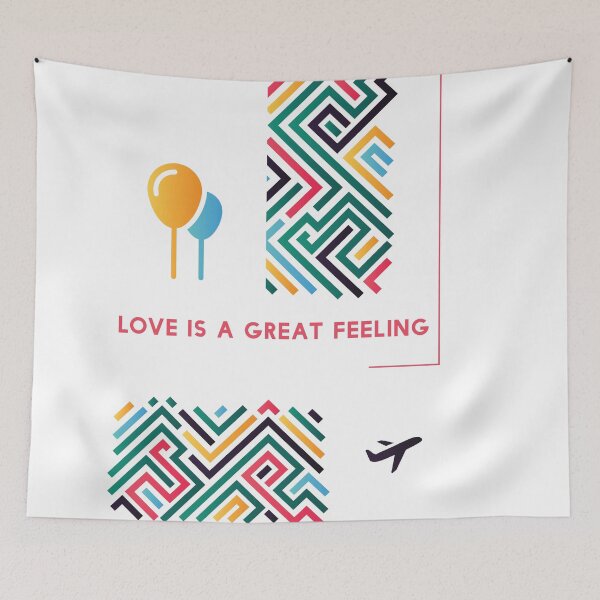 Item preview, love is a great feeling designed and sold by Arg Designer.