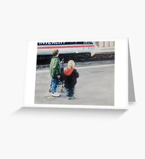 Trainspotting Greeting Card