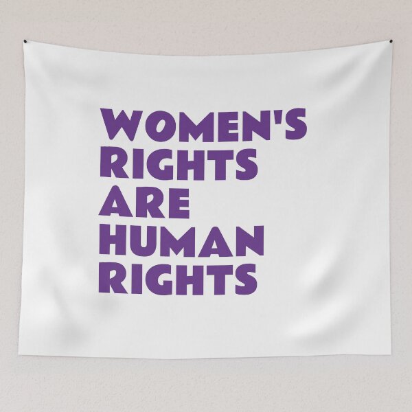 Item preview, Womens Rights are Human Rights - PRO CHOICE - Pro abortion rights designed and sold by Inspirationmotivation.