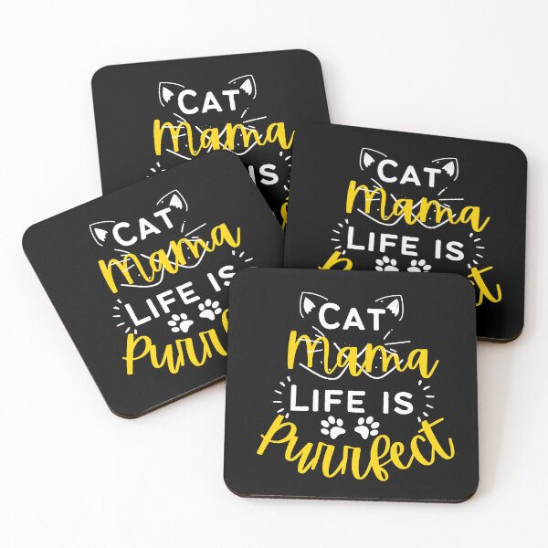 Item preview, Cat mama life is purr-fect designed and sold by MiniKila.