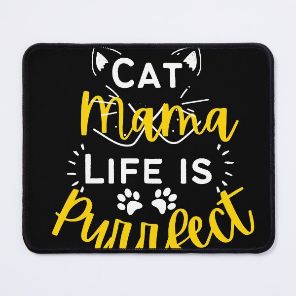 Item preview, Cat mama life is purr-fect designed and sold by MiniKila.