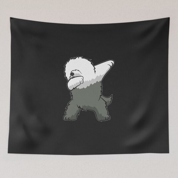 Item preview, Old English Sheepdog Dog Dancing designed and sold by earpsrafa.