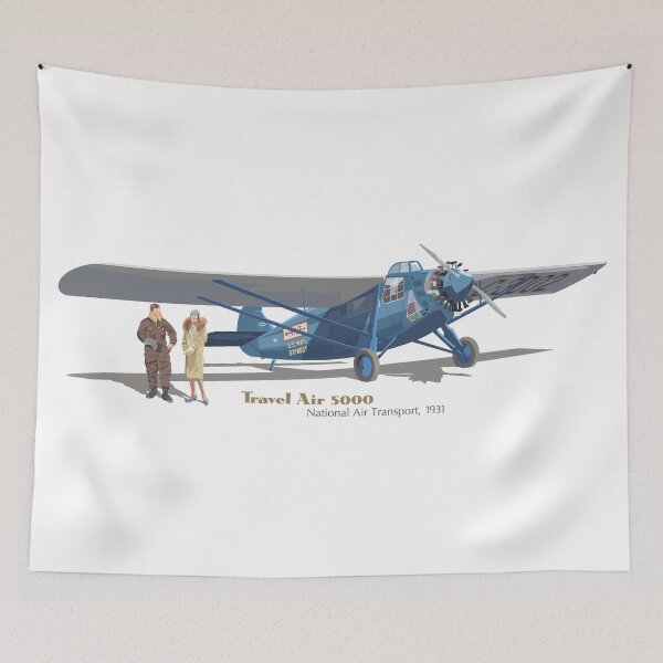 Item preview, Travel Air 5000, National Air Transport, 1931 designed and sold by contourcreative.