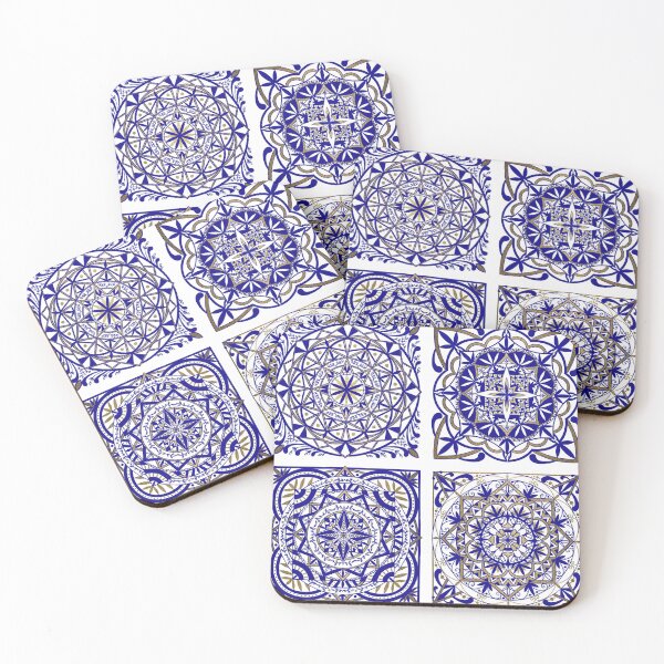 Item preview, Beautiful tiles pattern Mandala designed and sold by Milamara.