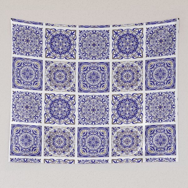 Item preview, Beautiful tiles pattern Mandala designed and sold by Milamara.