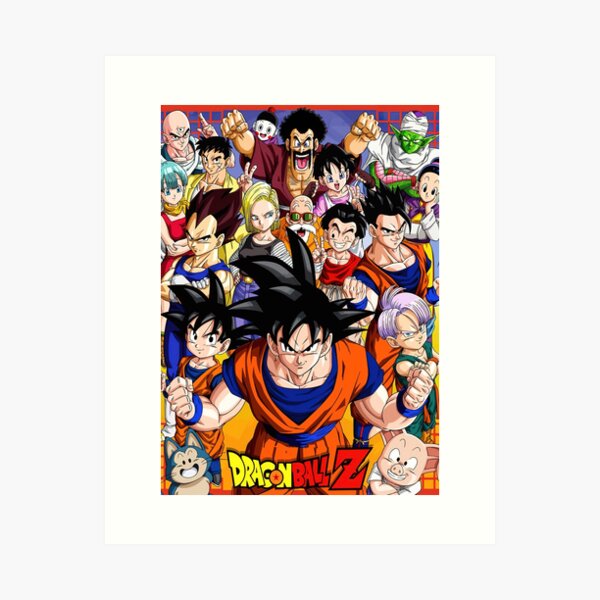 Dragon Ball Characters posters & prints by Ped Art - Printler