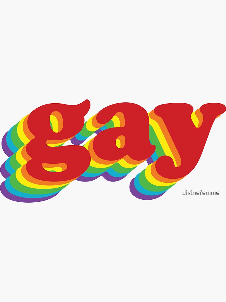 schwuler Regenbogen von divinefemme