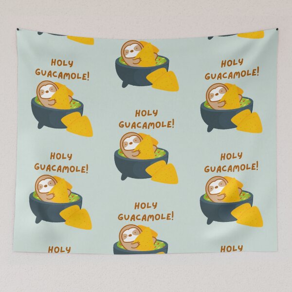 Item preview, Holy Guacamole Sloth designed and sold by theslothinme.