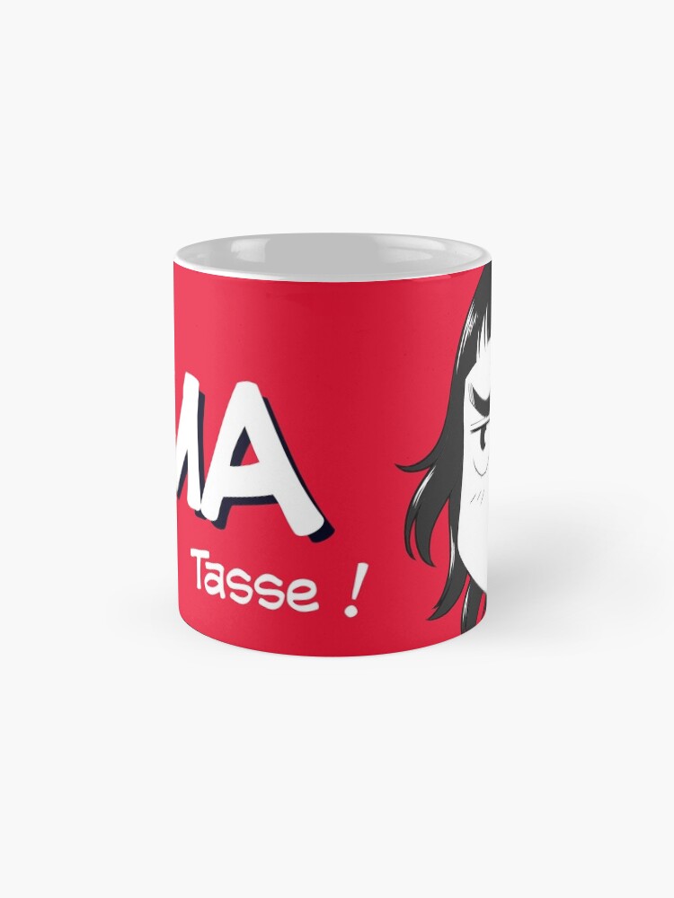 Mug ''8-OPTIONS.COM - FR - MA TASSE - ROUGE - 10$ pour auteurs' : autre vue