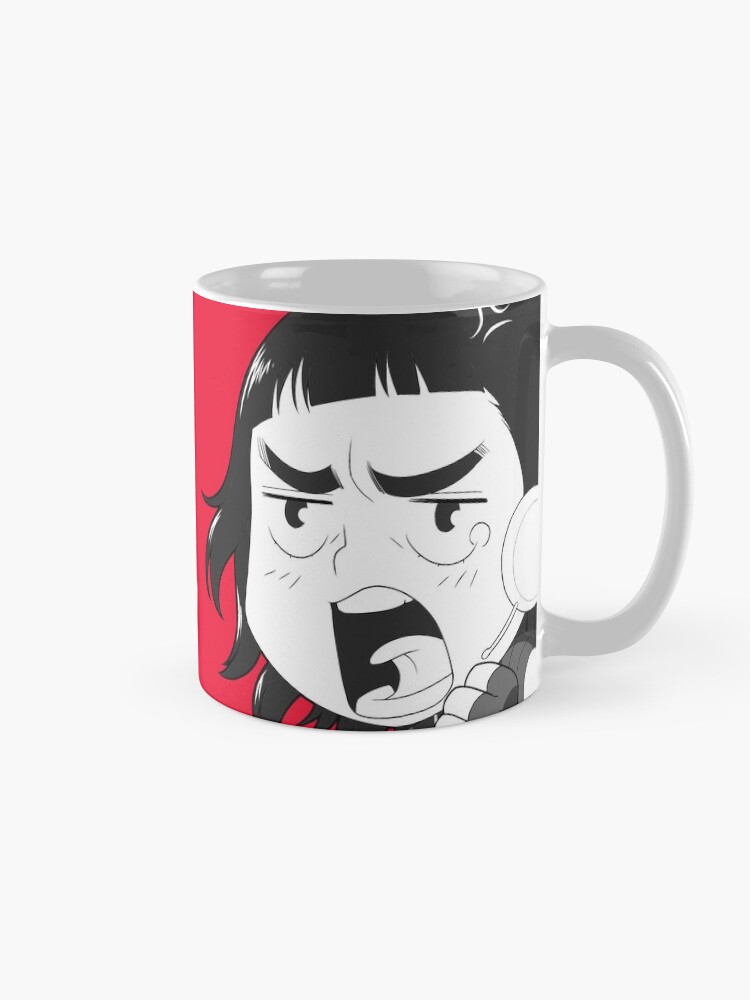 Mug ''8-OPTIONS.COM - FR - MA TASSE - ROUGE - 10$ pour auteurs' : autre vue