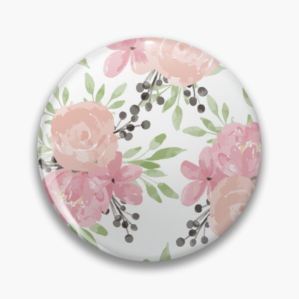 Artikelvorschau, Rosa Rosen-Wasserfarbe Blumenmuster entworfen und verkauft von Uaryan.