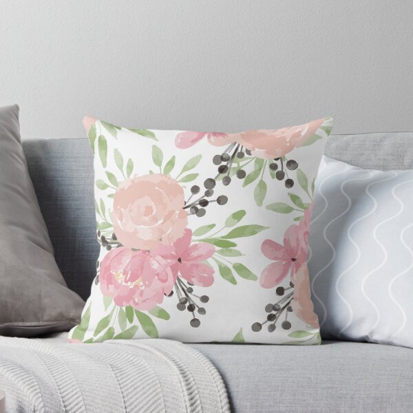 Item preview, Pink Roses Water color Floral Pattern designed and sold by Uaryan.