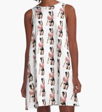 Pink Goo A-Line Dress