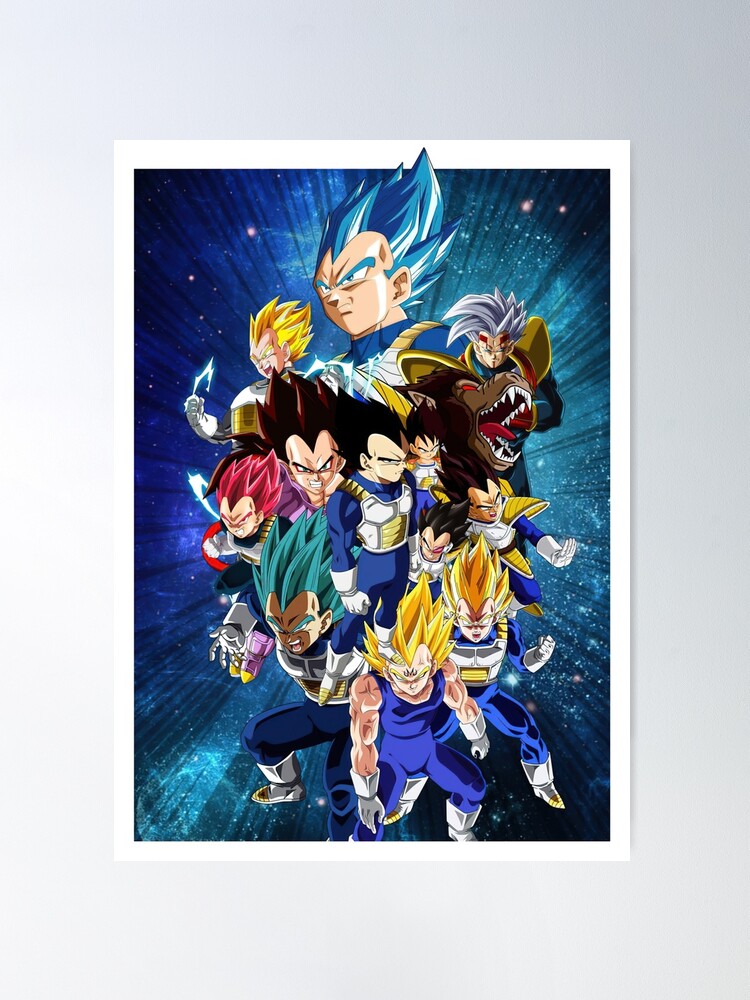 Dragonball Z - Anime / Manga TV Show Poster / Print (Cell Saga - Characters)