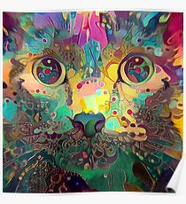 Catnip Color Perception (Electric Catnip) Poster