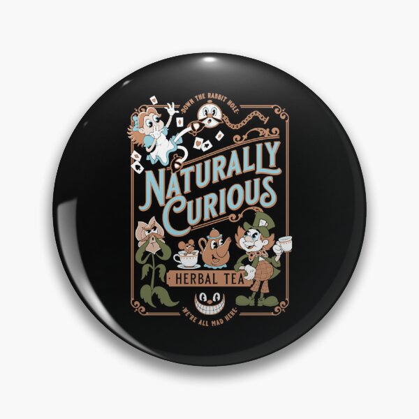 Item preview, Naturally Curious Sticker designed and sold by donniejeanjr6.
