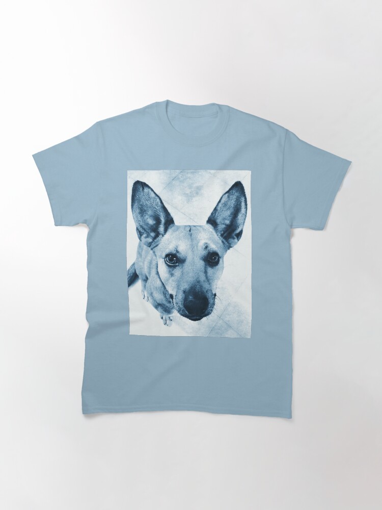 Alternate view of Carolina Dog Blue Pup - American Dingo Classic T-Shirt