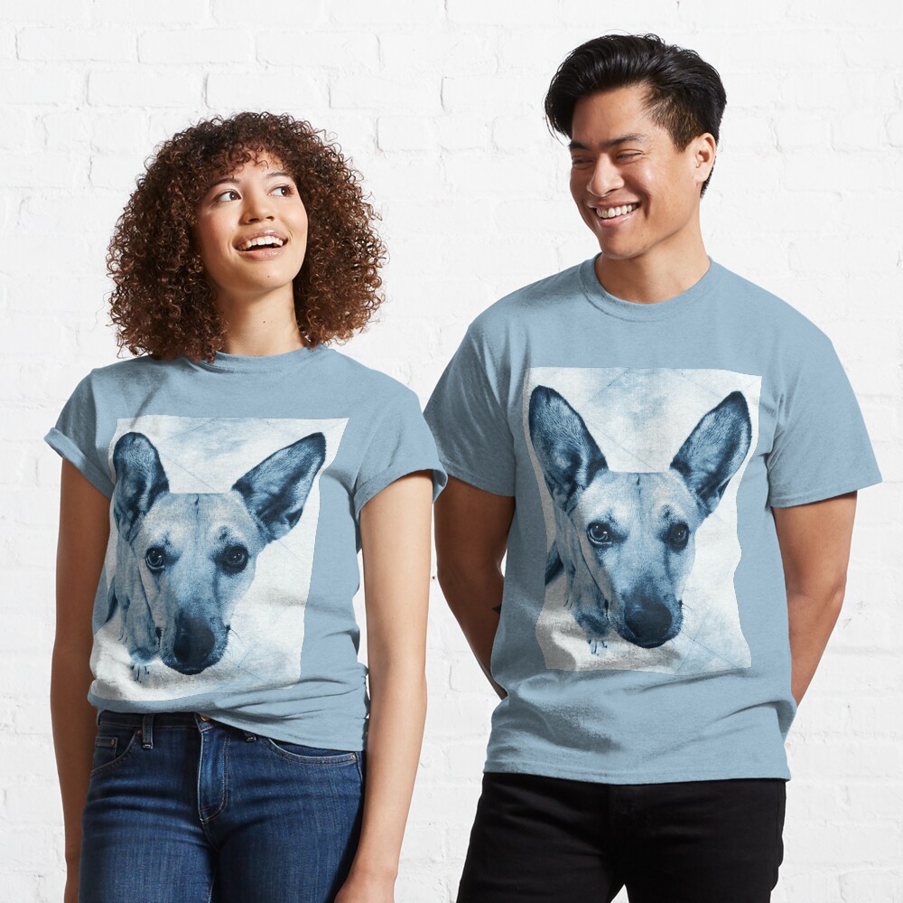 Carolina Dog Blue Pup - American Dingo Classic T-Shirt