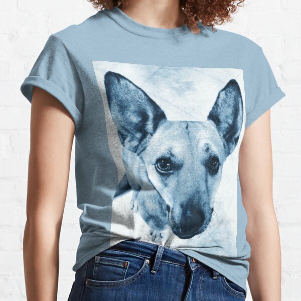 Carolina Dog Blue Pup - American Dingo Classic T-Shirt