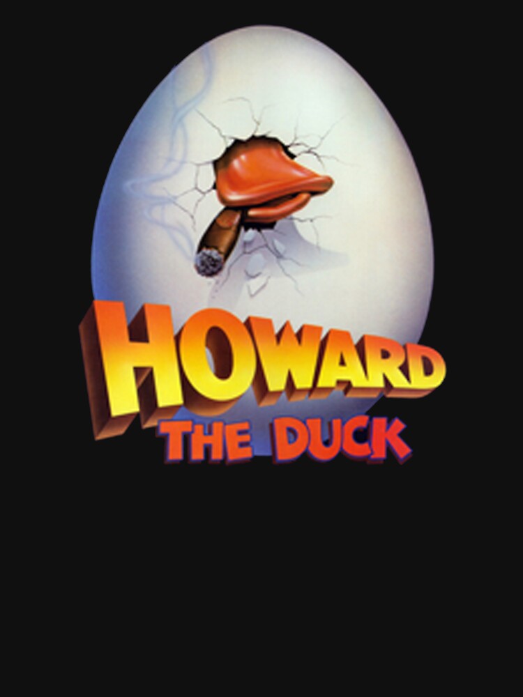 howard the duck movie t shirt