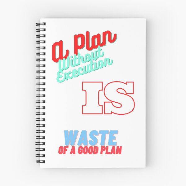 Item preview, Plan Without Execution Waste Of Good Plan designed and sold by Adira-And-Mom.