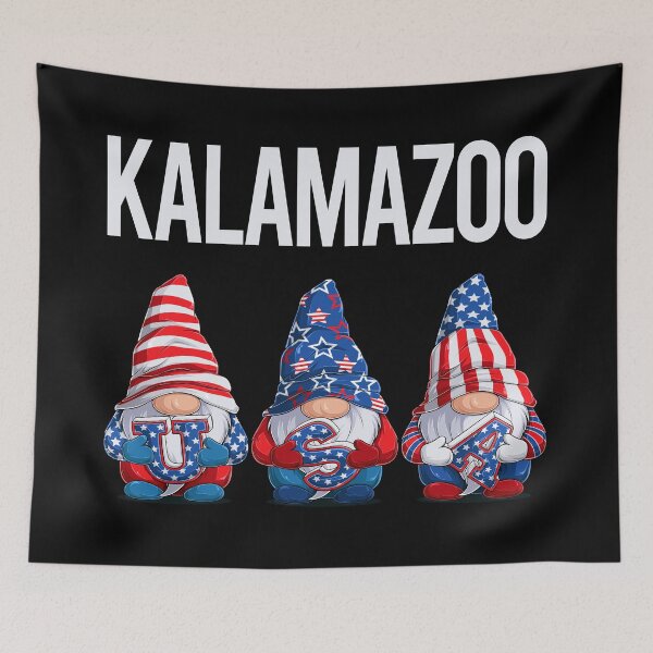 Item preview, Happy USA Gnomes Kalamazoo designed and sold by xaviajames9.