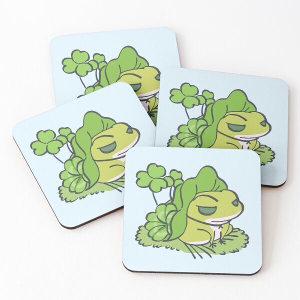 Item preview, I draw traveling frog / tabi kaeru designed and sold by RansRoom.