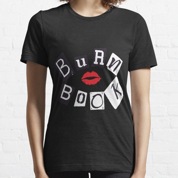 Mean Girls Womens Pyjamas Adults Lipstick Burn Book T-Shirt Trousers Pjs