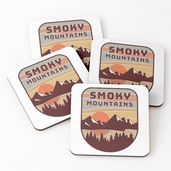 Item preview, Smoky Mountains Vintage Travel Decals  designed and sold by Wissam Ramadan.