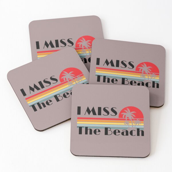 Item preview, I Miss The Beach - I Miss The Ocean    designed and sold by BestBaba-Tee.