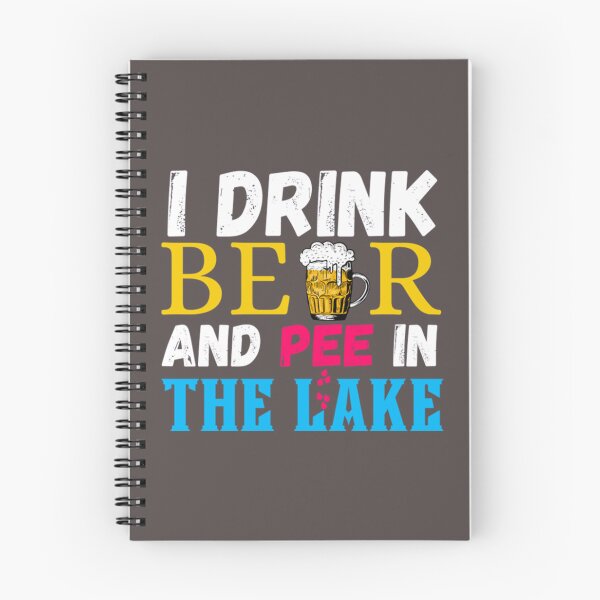 Item preview, I pee in the lake. Funny summer beach.    designed and sold by BestBaba-Tee.