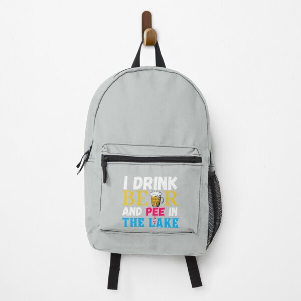 Item preview, I pee in the lake. Funny summer beach.    designed and sold by BestBaba-Tee.