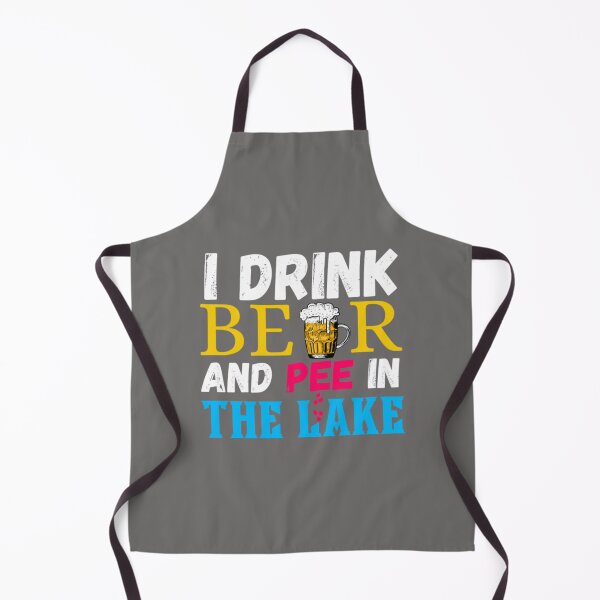 Item preview, I pee in the lake. Funny summer beach. designed and sold by BestBaba-Tee.