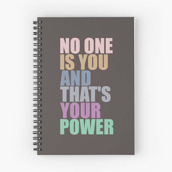 Item preview, No One Is You And Thats Your Power   designed and sold by BestBaba-Tee.