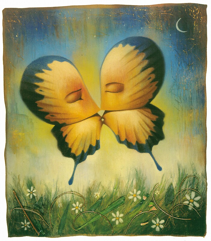 butterfly kiss' by jimondo.