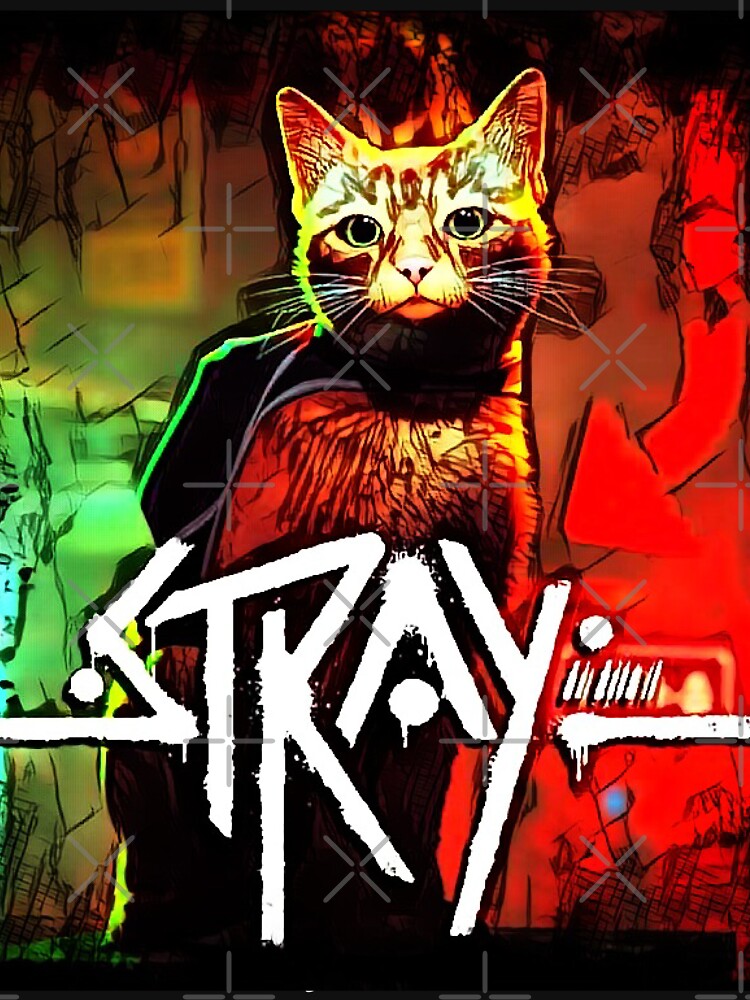 Stray Cat Game Cyberpunk  Mouse Pad for Sale by MarinaLexaArt