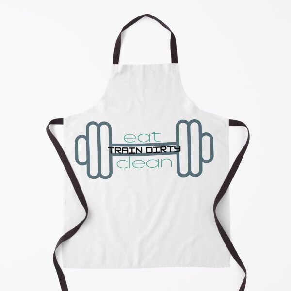 Item preview, Eat Clean Train Dirty - Green Barbell designed and sold by ami.creations.