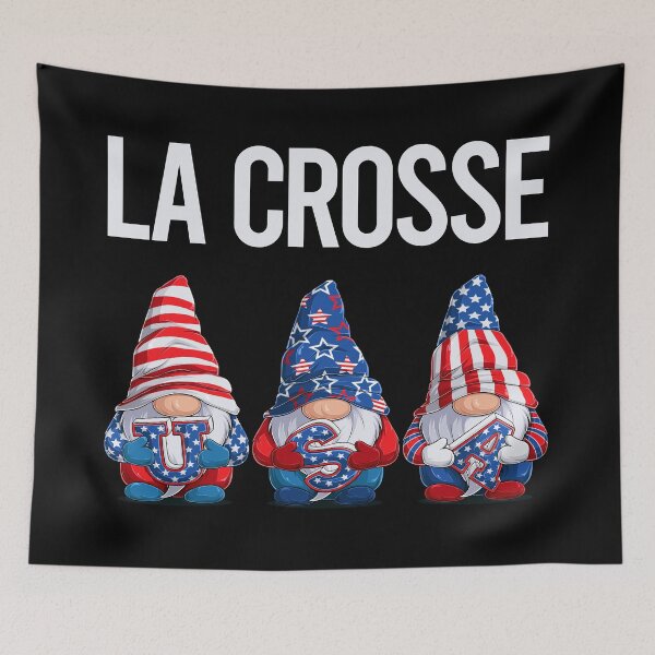 Item preview, Happy USA Gnomes La Crosse designed and sold by xaviajames9.