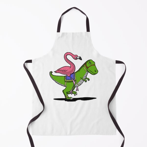 Artikelvorschau, Flamingo Vogel Reiten T-Rex Dinosaurier entworfen und verkauft von underheaven.