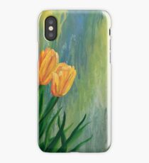 Yellow Tulips iPhone Case