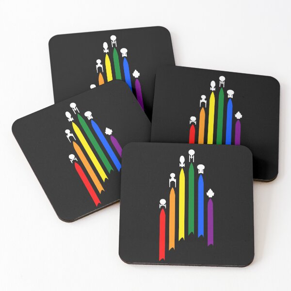 Item preview, Flying ship gay-pride treks fans designed and sold by Machikoiche138.