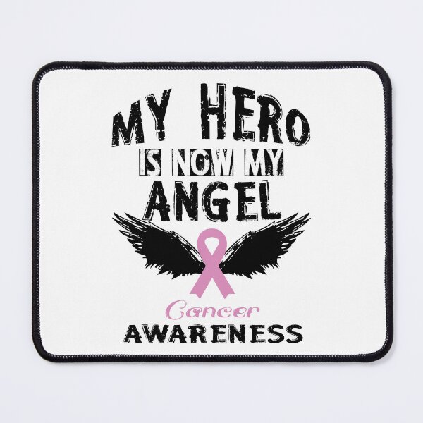 Item preview, My Hero Is Now My Angel - Cancer Awareness designed and sold by SmartStyle.