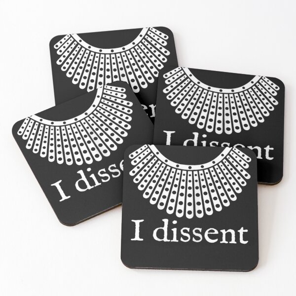 Item preview, Womens I Dissent  I Dissent Collar RBG for Women I Dissent  designed and sold by BaldricShop.