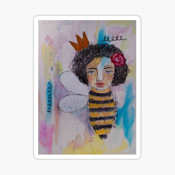Queen Bee Sticker