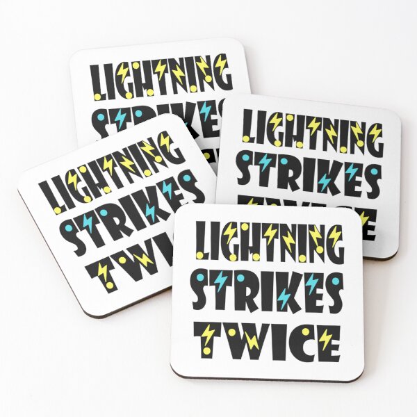 Item preview, lightning strikes twice   designed and sold by XpressYoursea.