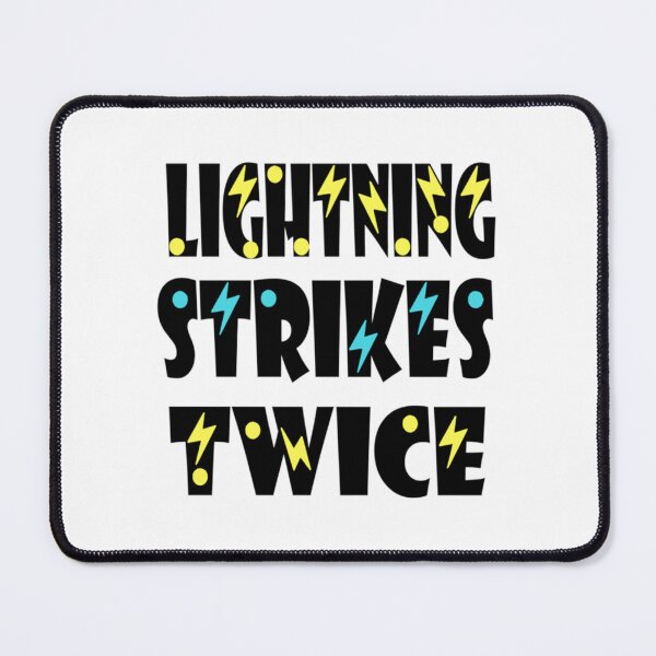 Item preview, lightning strikes twice designed and sold by XpressYoursea.