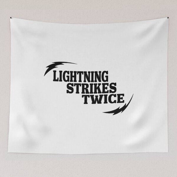 Item preview, lightning strikes twice    designed and sold by XpressYoursea.