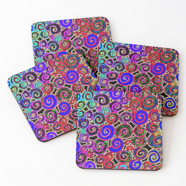 Item preview, Abstract Snail Pattern designed and sold by CarolineLembke.